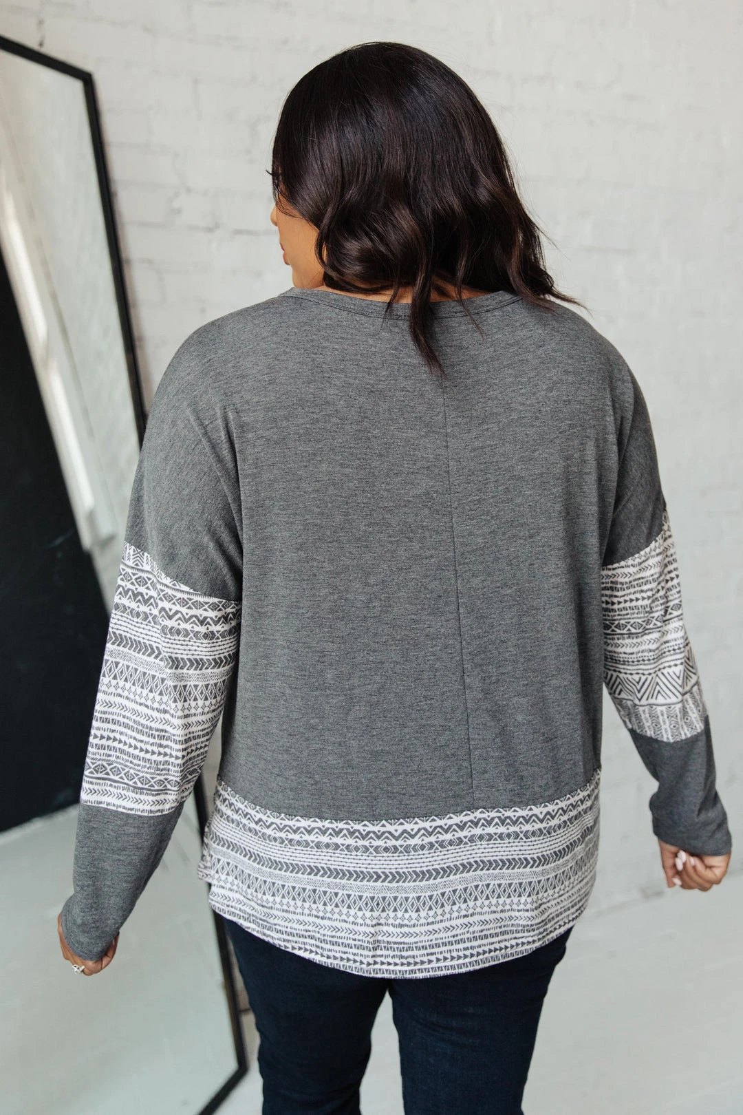 Ave Shops Anacaona Drop Shoulder Top - Stylish Long Sleeve Tops for Women 7 Ave Shops Anacaona Drop Shoulder Top Long Sleeve Tops