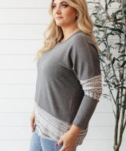 Ave Shops Anacaona Drop Shoulder Top - Stylish Long Sleeve Tops for Women 23 Ave Shops Anacaona Drop Shoulder Top Long Sleeve Tops