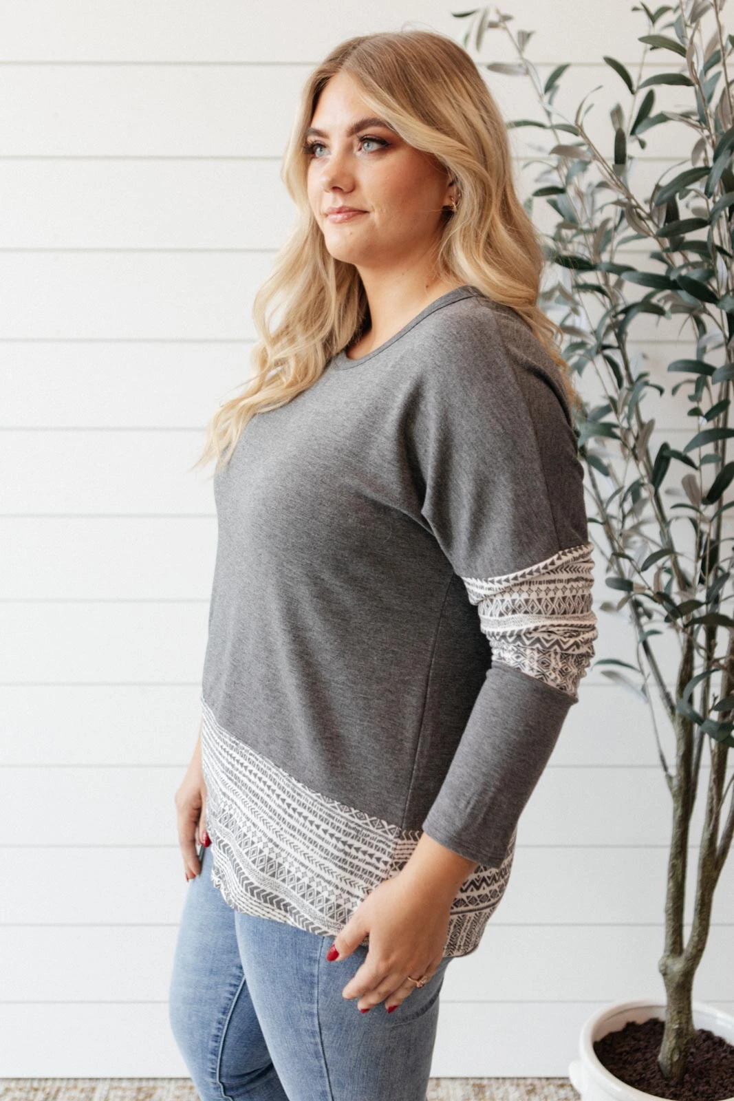 Ave Shops Anacaona Drop Shoulder Top - Stylish Long Sleeve Tops for Women 11 Ave Shops Anacaona Drop Shoulder Top Long Sleeve Tops