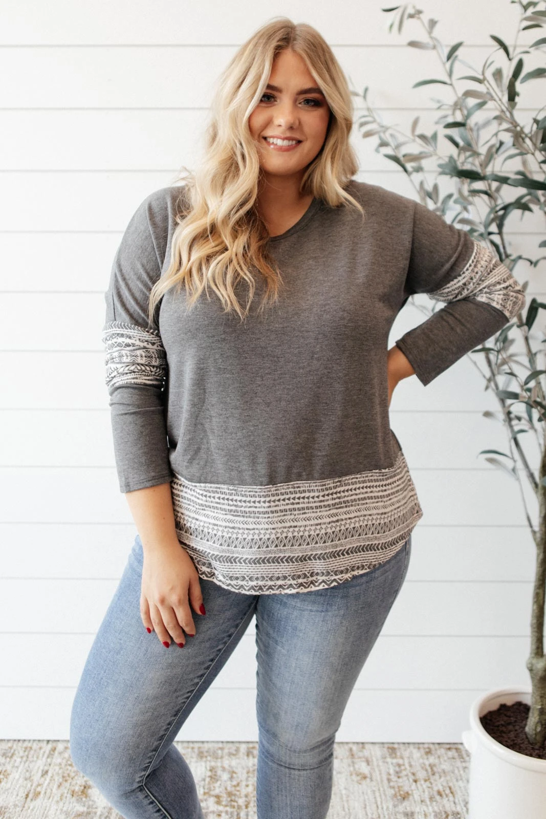 Ave Shops Anacaona Drop Shoulder Top - Stylish Long Sleeve Tops for Women 10 Ave Shops Anacaona Drop Shoulder Top Long Sleeve Tops