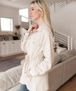 Ave Shops Clothing Aniston Everyday Jacket In Ivory