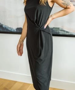 Ave Shops New Arrivals Another New Day Midi Dress In Black