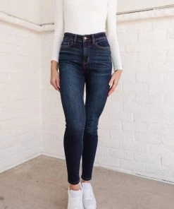 Ave Shops Bottoms & Jeans Around The Clock Hi-Waist Skinny Jeans
