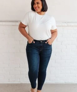 Ave Shops Bottoms & Jeans Around The Clock Hi-Waist Skinny Jeans