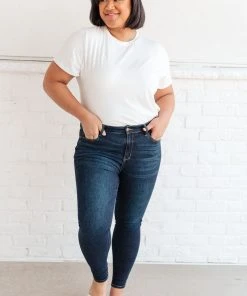 Ave Shops Bottoms & Jeans Around The Clock Hi-Waist Skinny Jeans