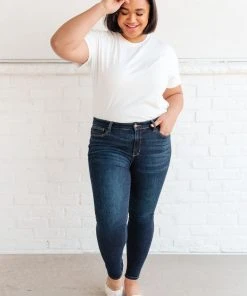 Ave Shops Bottoms & Jeans Around The Clock Hi-Waist Skinny Jeans