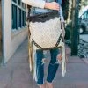 Bbags Arya Neutral Boho Aztec Crossbody Handbag >> MEGA SALE <<