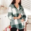 Ave Shops Aspen Shacket in Hunter Green - Cozy Cardigan & Outerwear for Women 1 Ave Shops Aspen Shacket In Hunter Green Clothing