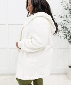 Ave Shops Cardigans, Sweaters, Outerwear At The Lodge Fuzzy Cardigan In Off White