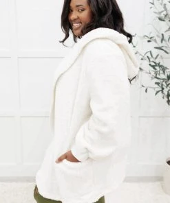 Ave Shops Cardigans, Sweaters, Outerwear At The Lodge Fuzzy Cardigan In Off White