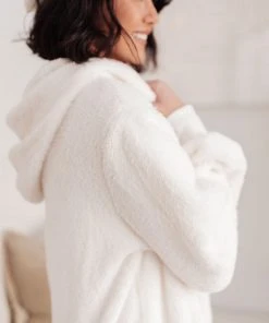 Ave Shops Cardigans, Sweaters, Outerwear At The Lodge Fuzzy Cardigan In Off White