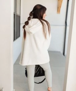 Ave Shops Cardigans, Sweaters, Outerwear At The Lodge Fuzzy Cardigan In Off White