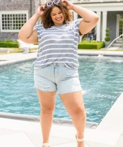 Ave Shops Ava Striped Top New Arrivals