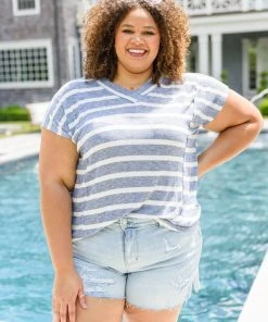 Ave Shops Ava Striped Top New Arrivals