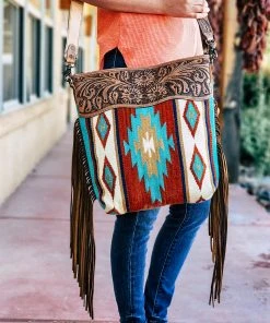 American Darling Handbags & Wallets Avondale Aztec Fringe Handbag