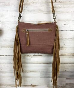Bbags Aztec Sunflower Fringe Crossbody Handbags & Wallets