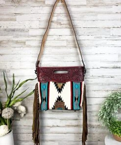 American Darling Back In Time Aztec Fringe Handbag Handbags & Wallets