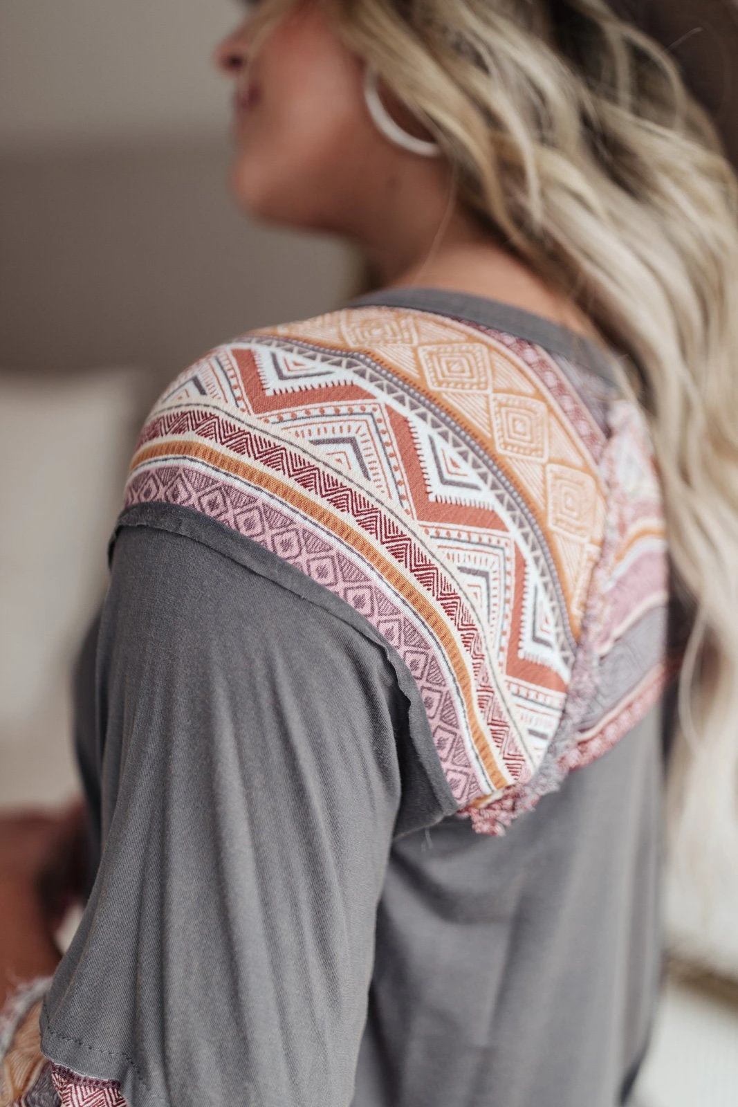 Ave Shops Balboa Tunic In Slate - Women's Short Sleeve Top | Casual Tops & Blouses 6 Ave Shops Balboa Tunic In Slate