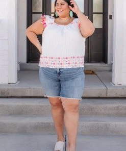 Ave Shops Women's Beach Picnic Top - Lightweight Short Sleeve Blouse for Summer 41 Ave Shops Clothing Beach Picnic Top