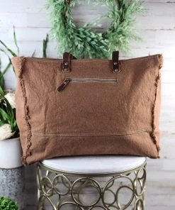 Myra Handbags & Wallets Beautiful Beau Cowhide Weekender Bag