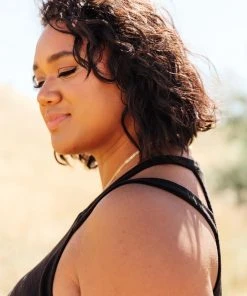 Ave Shops Short Sleeve Tops Bella Tank In Black