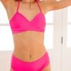 Ave Shops Beside The Bay Pink Swimsuit Top Swim Wear