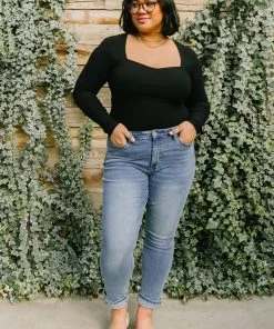 Ave Shops Better Days Vintage Wash Boyfriend Jeans Bottoms & Jeans