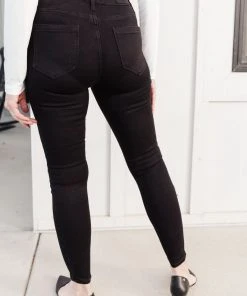 Ave Shops Bottoms & Jeans Black City Skinnies