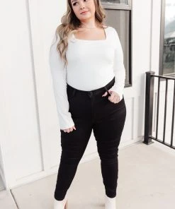 Ave Shops Bottoms & Jeans Black City Skinnies