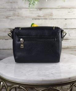Jen & Co Black Studded Crossbody Handbag | MEGA SALE | Stylish & Lightweight -The Cinchy Cowgirl Store BlackStuddedCrossbodyHandbag6 1080x
