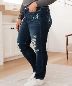 Ave Shops Bleach Splash Boyfriend Jeans - Trendy Distressed Denim for Women 30 Ave Shops Bleach Splash Boyfriend Jeans