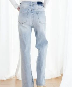 Ave Shops Blissed Out Wide Leg Jeans