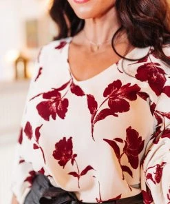 Ave Shops Blooming Company Top Long Sleeve Tops