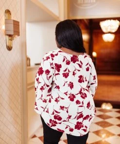 Ave Shops Blooming Company Top Long Sleeve Tops