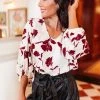 Ave Shops Blooming Company Top Long Sleeve Tops