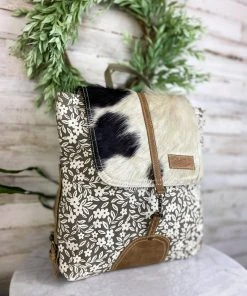 Sixtease Blossomy Cowhide Backpack Handbags & Wallets