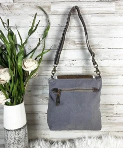 Bbags Blue Aztec Laser Shoulder Handbag