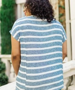 Ave Shops Ava Striped Top New Arrivals