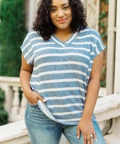 Ave Shops Ava Striped Top New Arrivals