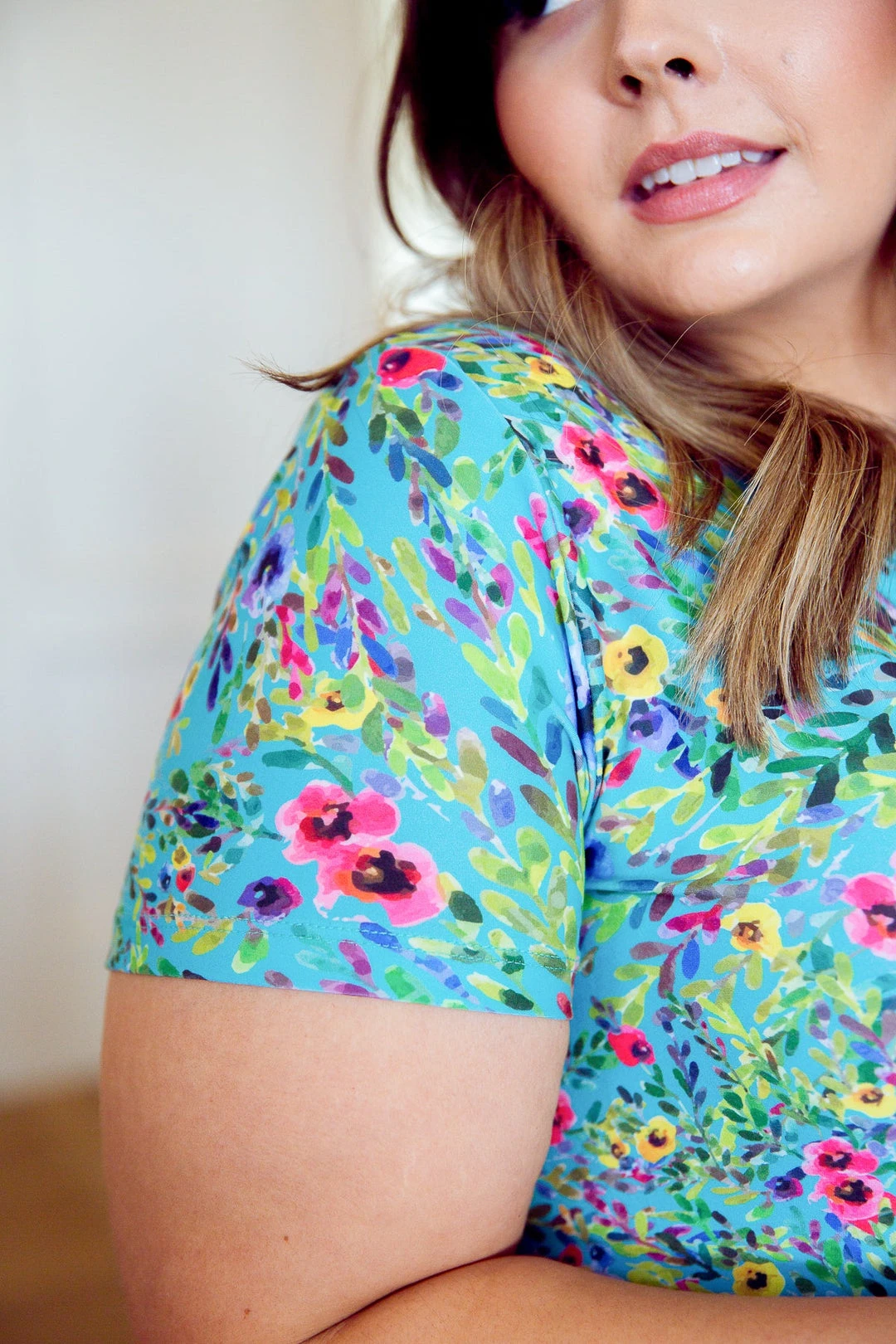 Ave Shops Blue Tropics Dress - Stylish and Comfortable Women's Dresses, Rompers & Jumpsuits 15 Ave Shops Dresses, Rompers, Jumpsuits Blue Tropics Dress