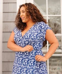 Ave Shops Blue You Away Dress - Stylish Women's Dresses, Rompers & Jumpsuits 22 Ave Shops Blue You Away Dress Dresses, Rompers, Jumpsuits