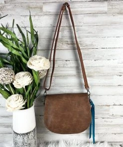 Trenditions Boho Steer Skull Wallet Crossbody Handbag Handbags & Wallets