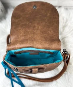 Trenditions Boho Steer Skull Wallet Crossbody Handbag Handbags & Wallets