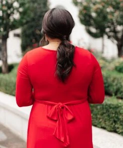 Ave Shops Dresses, Rompers, Jumpsuits Bri Maxi Dress In Burgundy