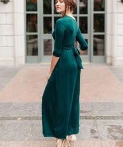 Ave Shops Dresses, Rompers, Jumpsuits Bri Maxi Dress In Hunter Green
