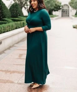 Ave Shops Dresses, Rompers, Jumpsuits Bri Maxi Dress In Hunter Green