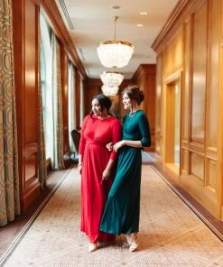 Ave Shops Dresses, Rompers, Jumpsuits Bri Maxi Dress In Hunter Green