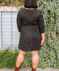 Ave Shops Brightest Star Dress In Charcoal – Stylish Women's Dress for Every Occasion 36 Ave Shops Brightest Star Dress In Charcoal