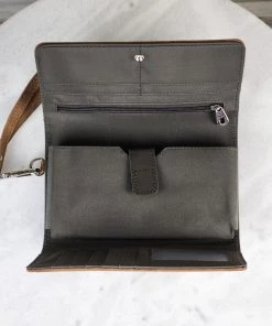 Montana West Wallets & Cardholders Brown Rhinestone Concho Wallet