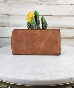 Montana West Brown Turquoise Pattern Wallet